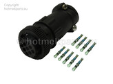 AD41-9S Connecteur Cable  Assy  180  x Chassis Pince Cable