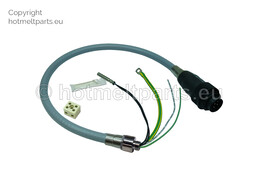 Cordset Ni120 rtd  IP65 Water-wash  Single-Module Guns  50cm