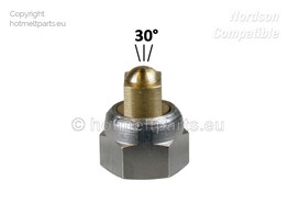 HM Nozzles  Mini Sphere 3/8  UNF  Triple Orifice