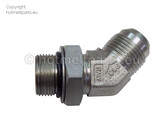 HM Fitting 135  mit O-ring  M1-1/16-12 JIC x M1-1/16-12 UNF