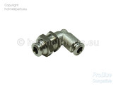 Fitting  Bulkhead  90 DEG  Elbow  6mm Tubing voor ProBlue