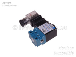 3/2 x 1/8   - 24VDC x 8.5W  Elektroventiel met LED