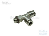 Raccord Pneumatique  Tee  run  6mm Tube  G1/8  